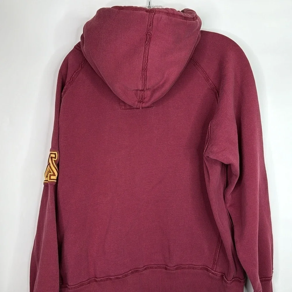 Colosseum Athletics Minnesota Gophers Hooded Full Zip Sweatshirt Medium